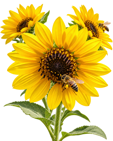 Bee Stellar's local market stand, proudly showcasing our locally harvested raw honey